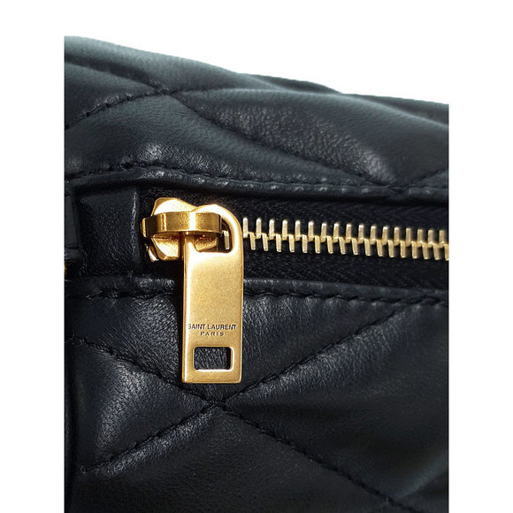 Saint Laurent Paris Sade Small Tube Bag Black - Picture 6 of 9